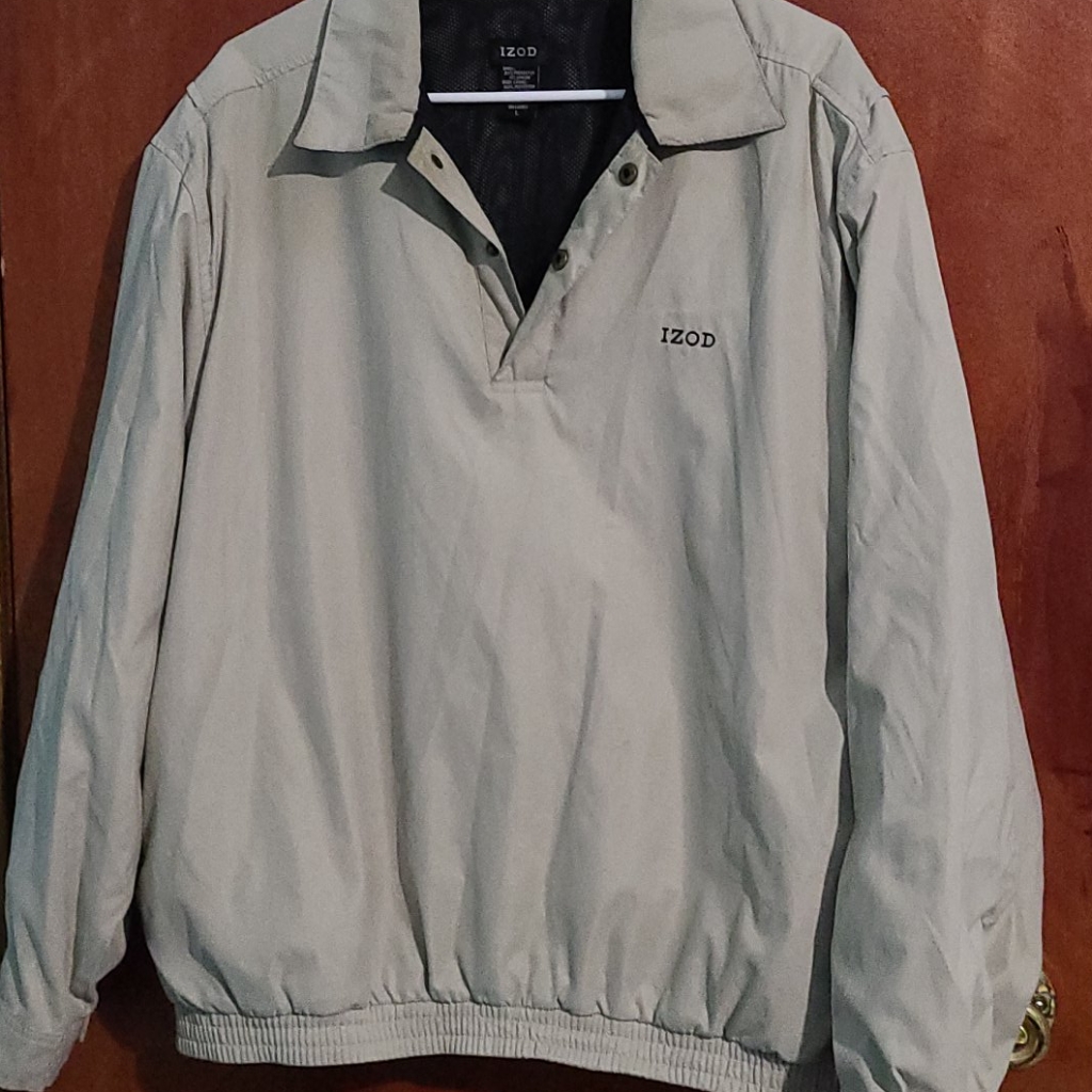 Mens Pull Over Spring/Fall Jacket